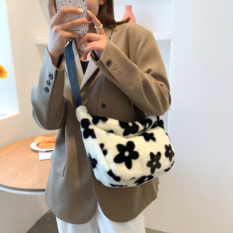 Plush Shoulder Bag