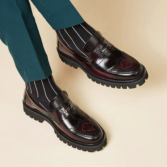 Matte Craft Leather Shoes