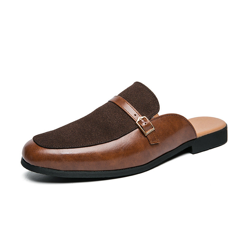 Men's British Leather Slip on Shoes