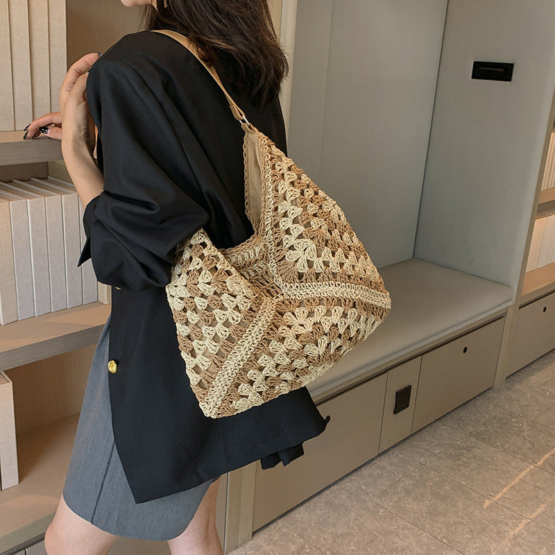 Handmade Woven Weave Shoulder Bag