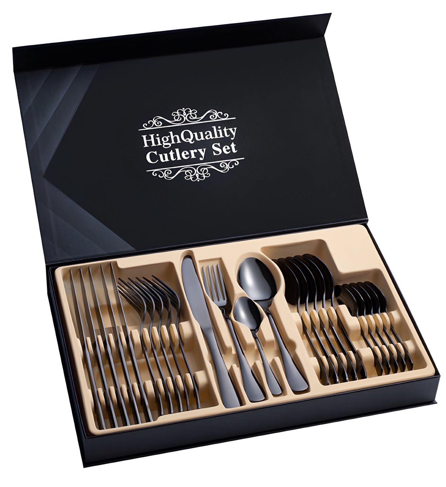 Stainless Steel Cutlery 24-Piece Set Gift Gift Boxes