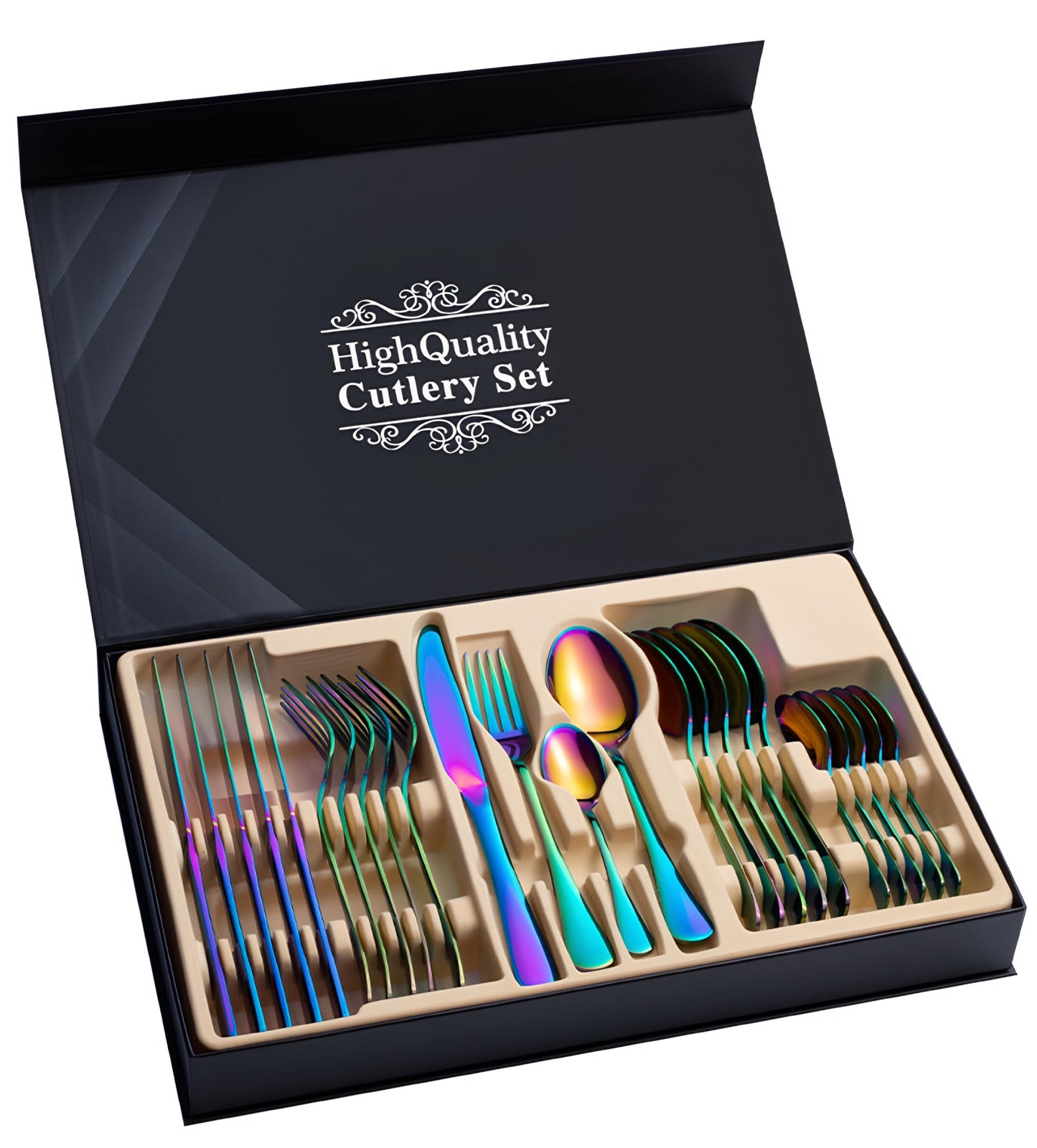Stainless Steel Cutlery 24-Piece Set Gift Gift Boxes