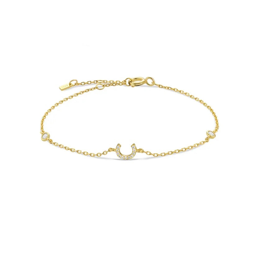 Initial Gold Bracelets