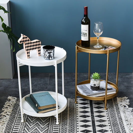 Modern Iron Side Table