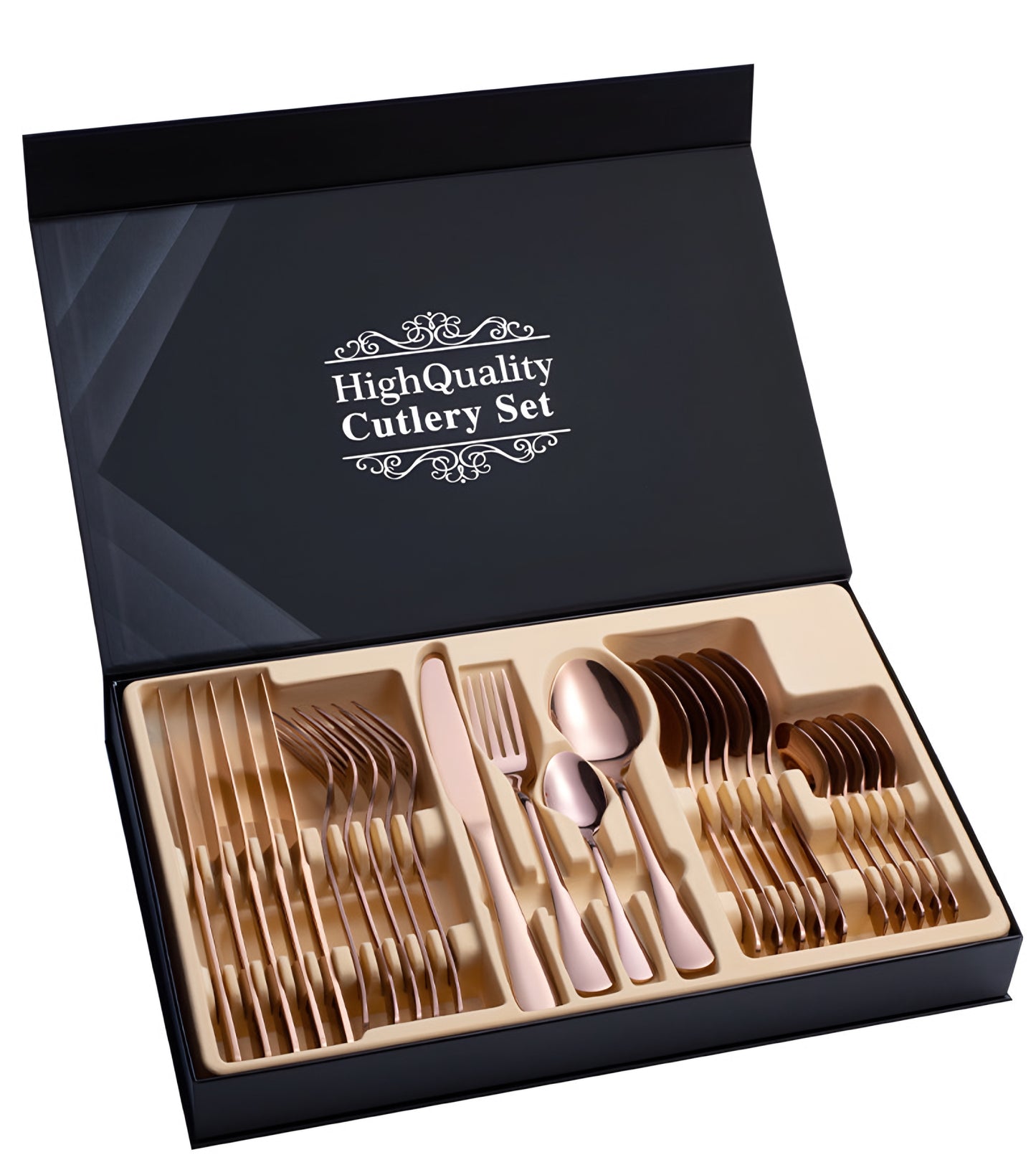 Stainless Steel Cutlery 24-Piece Set Gift Gift Boxes
