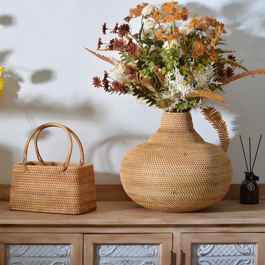 Chinese Vintage Flower Basket