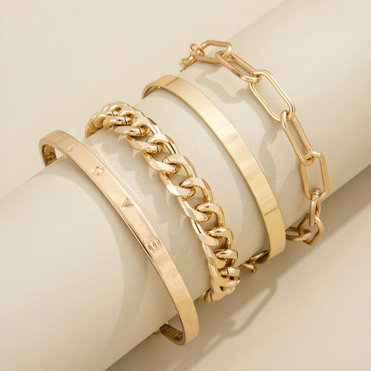 Four-piece Love Bracelet Set