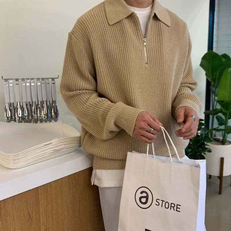 Bastian Quarter-Zip Pullover