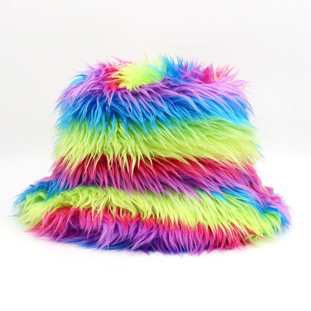 Faux Fur Bucket Hats