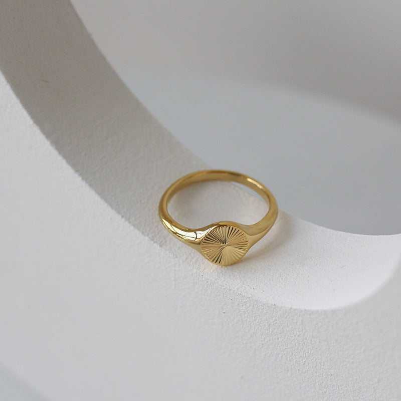 Rays Circle Index Ring
