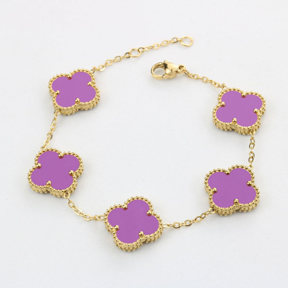 Flower Clover Bracelets
