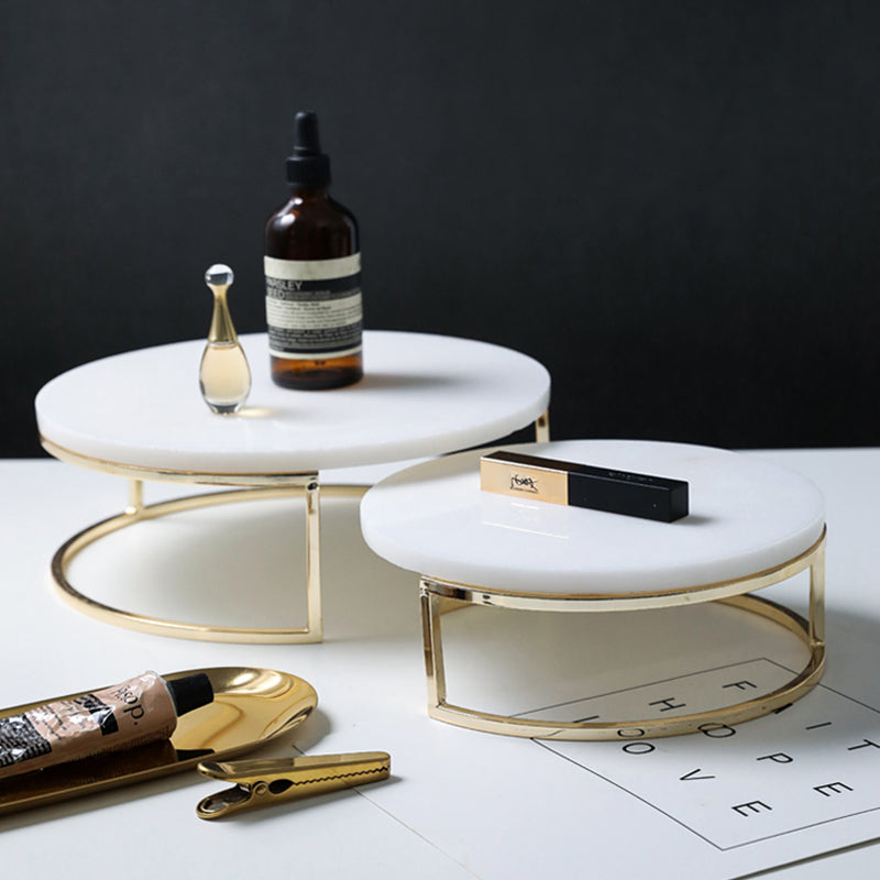 Luxury Marble Cake Tray