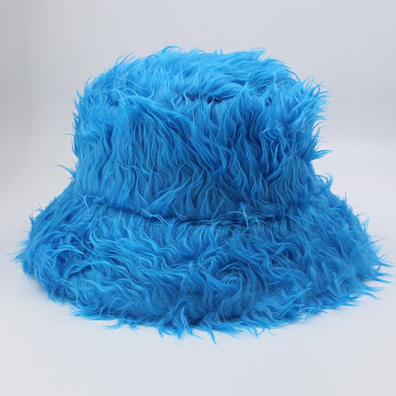 Faux Fur Bucket Hats