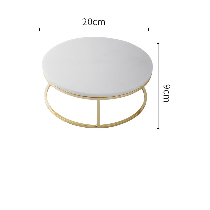 Luxury Marble Cake Tray