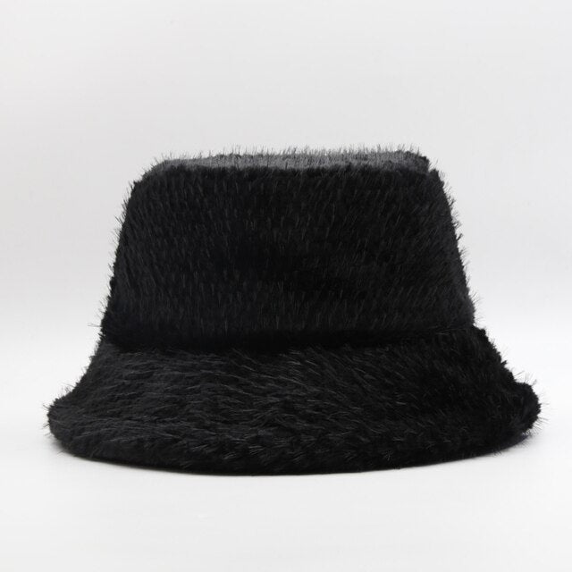 Faux Fur Bucket Hats