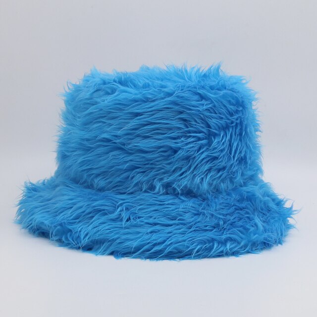 Faux Fur Bucket Hats