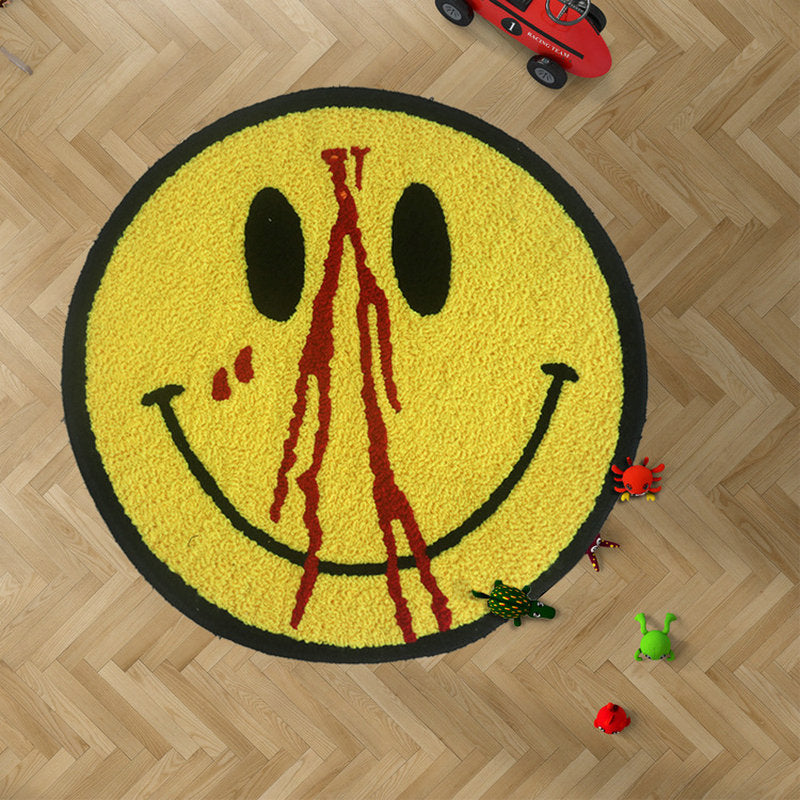 Smiley Face Rug