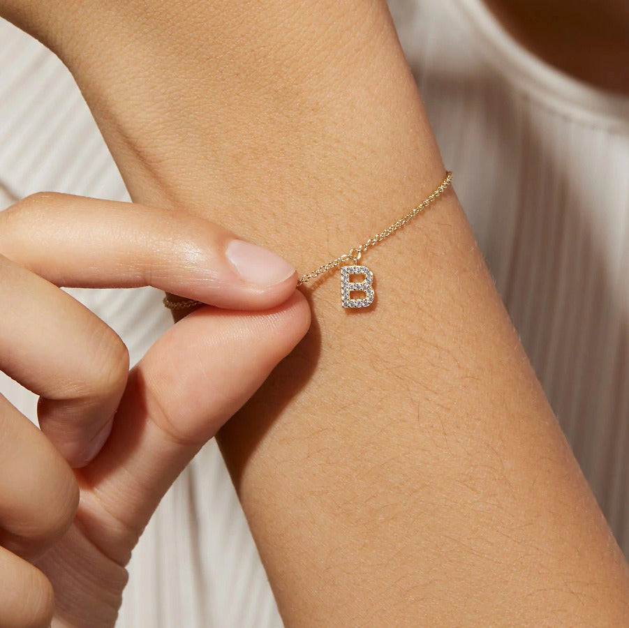 Initial Gold Bracelets