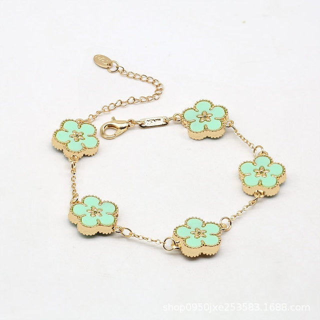 Flower Pattern Bracelet