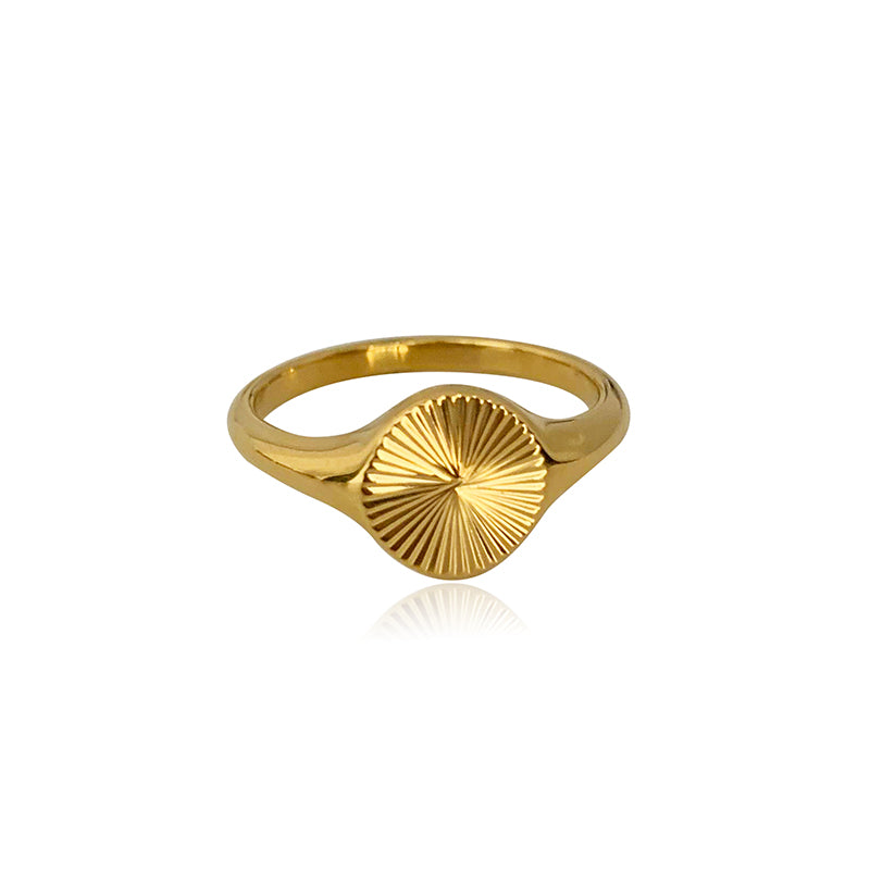 Rays Circle Index Ring