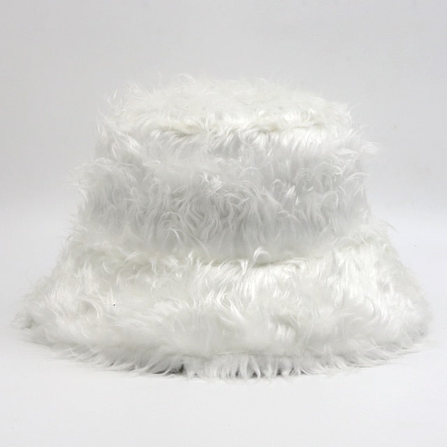 Faux Fur Bucket Hats