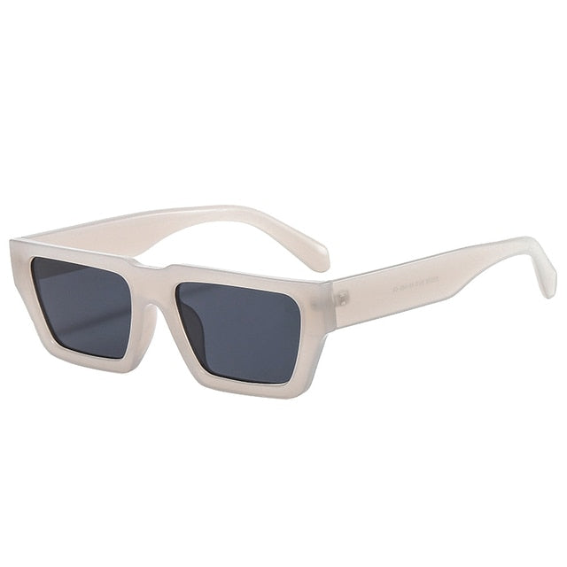 Retro Square Rectangular Sunglasses