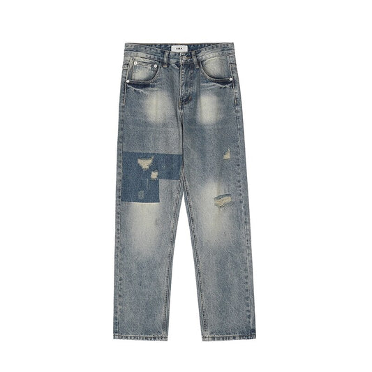 Four Season Ripped Loose Jeans