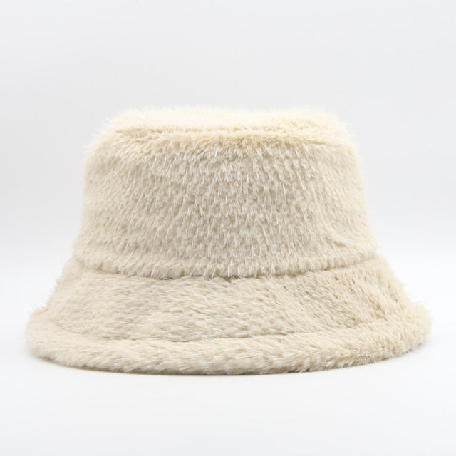 Faux Fur Bucket Hats