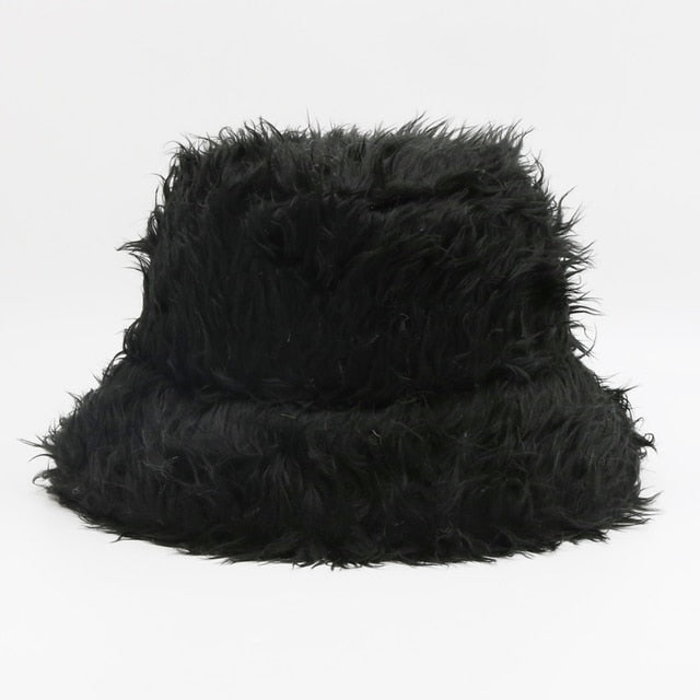 Faux Fur Bucket Hats