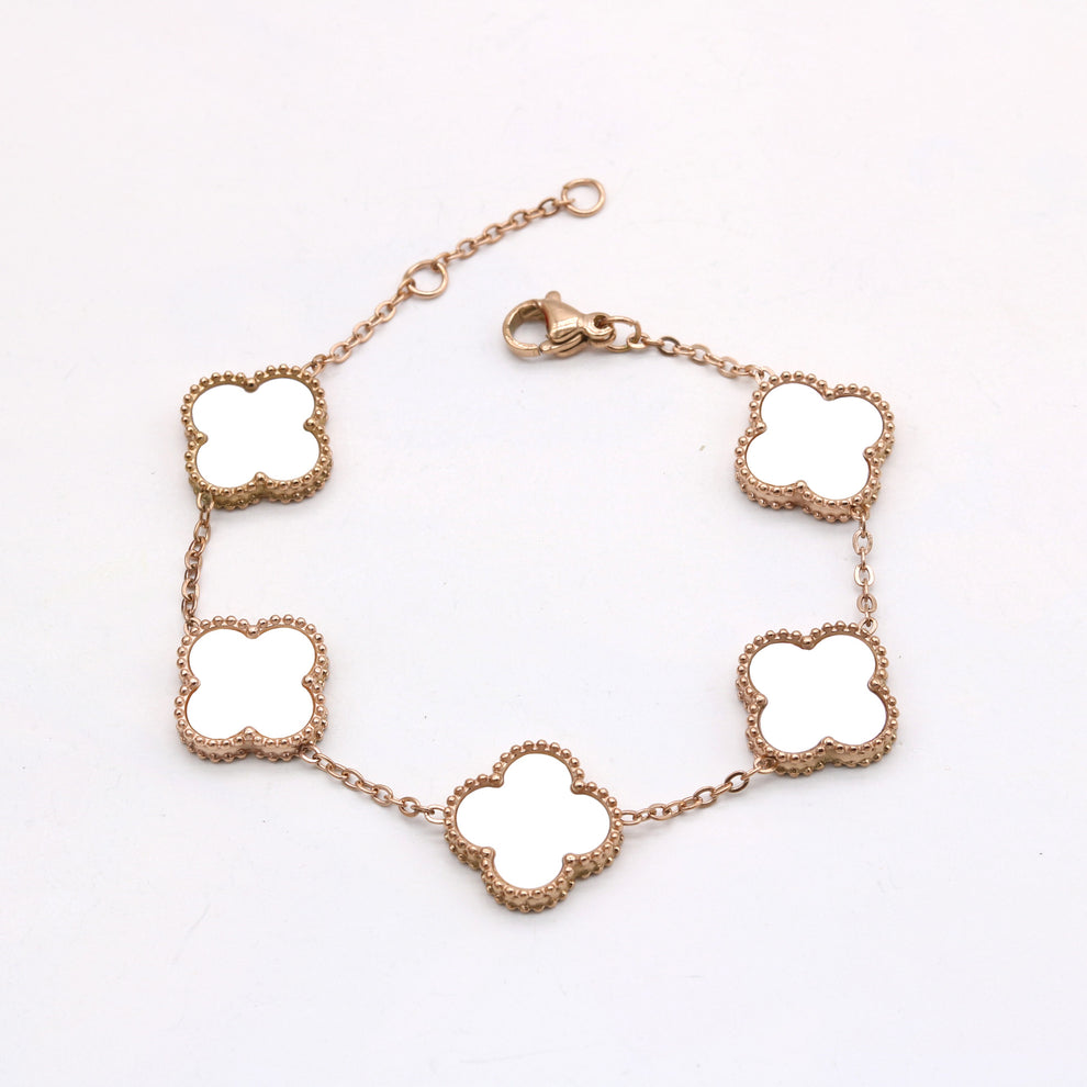 Flower Clover Bracelets