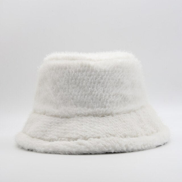 Faux Fur Bucket Hats