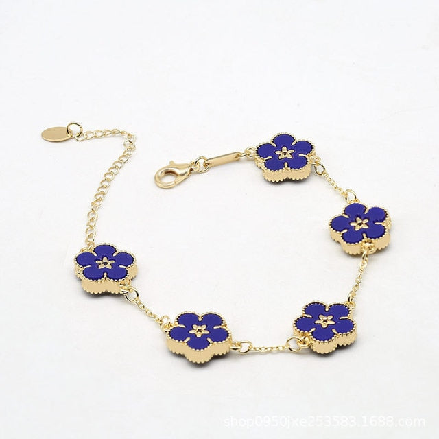 Flower Pattern Bracelet