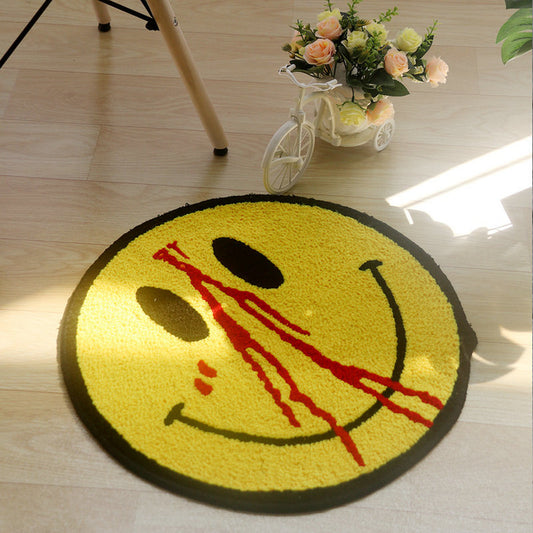 Smiley Face Rug