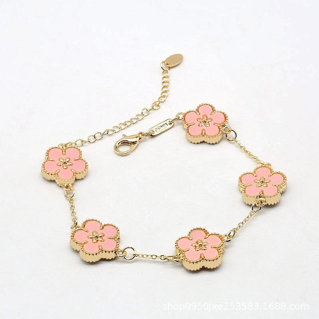 Flower Pattern Bracelet