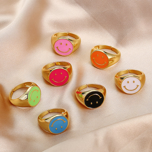Smiley Face Ring