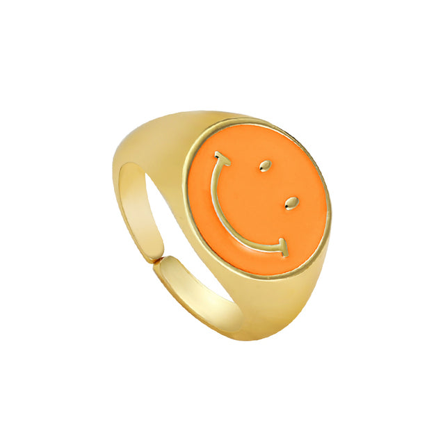 Smiley Face Ring