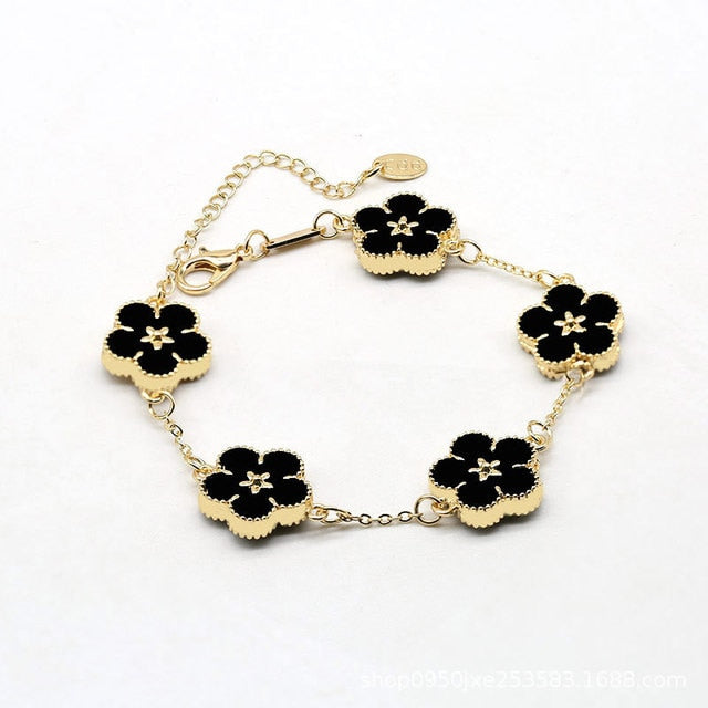 Flower Pattern Bracelet