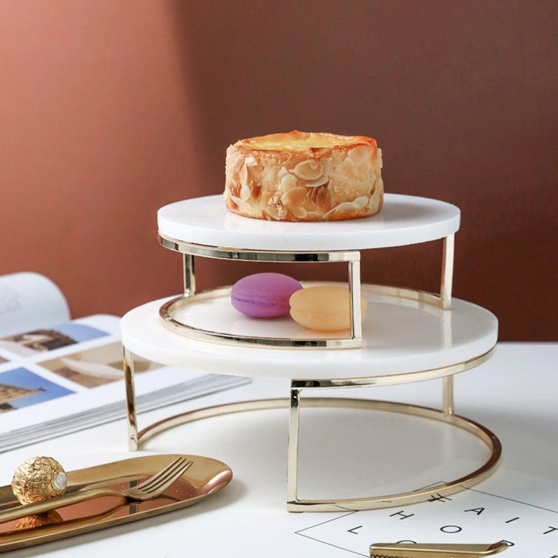 Luxury Marble Cake Tray