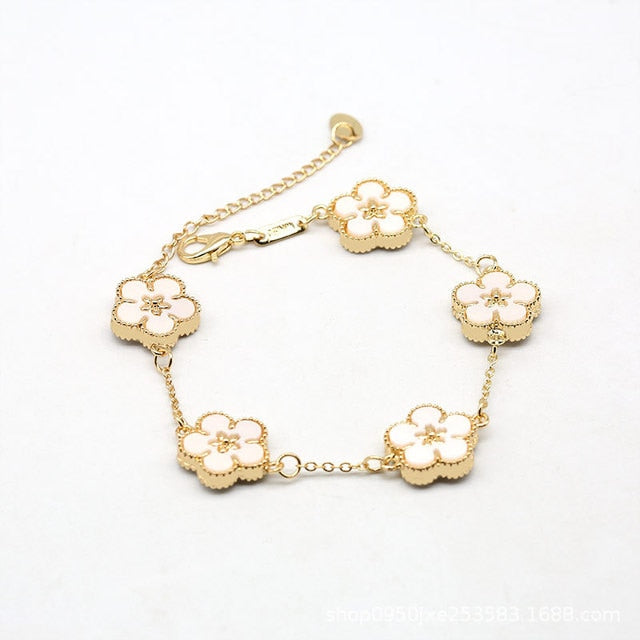 Flower Pattern Bracelet