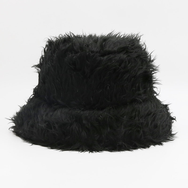 Faux Fur Bucket Hats