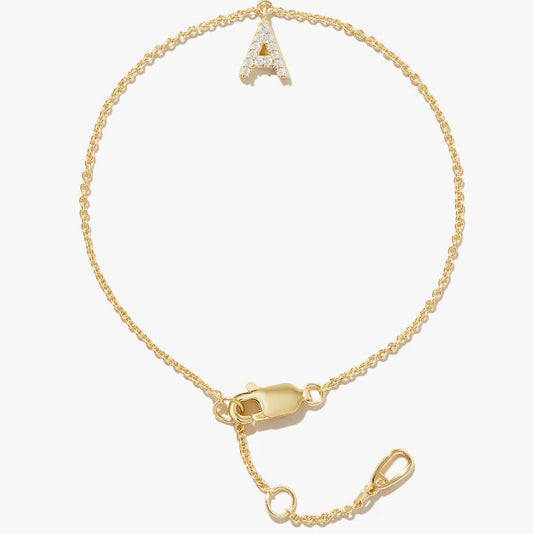 Initial Gold Bracelets
