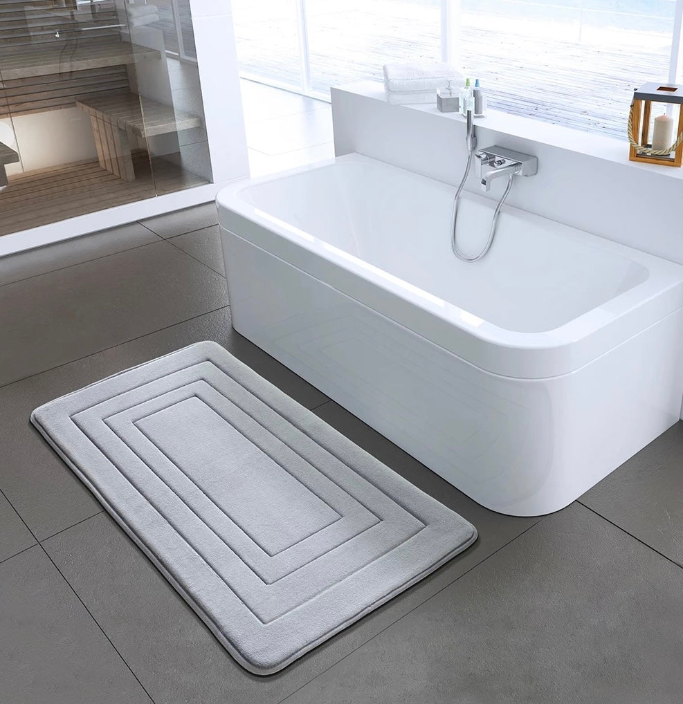 Velvet Bathroom Mats