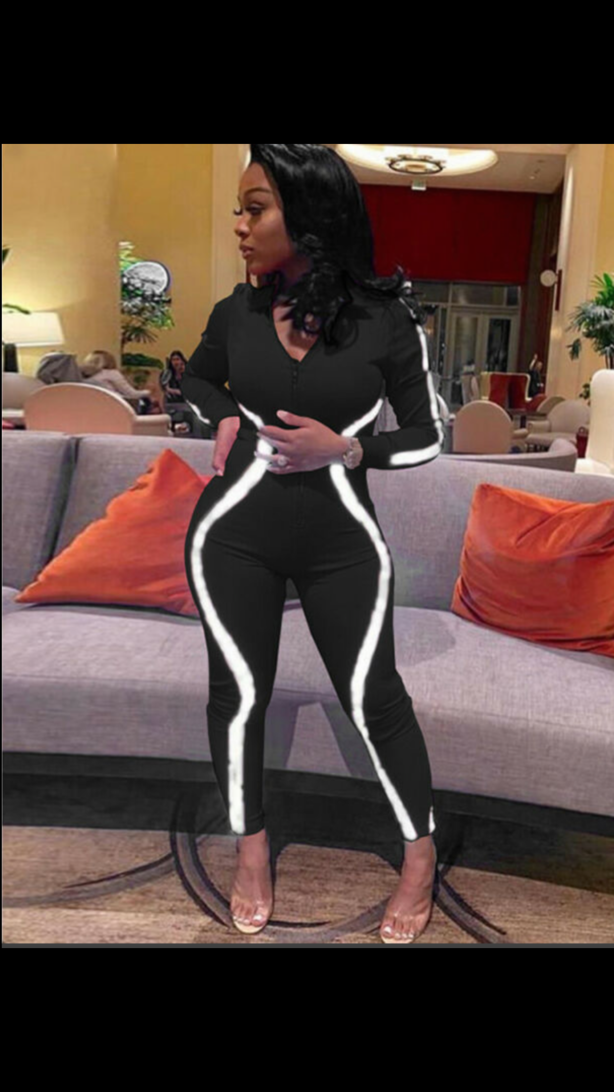 Reflective Body Jumpsuits