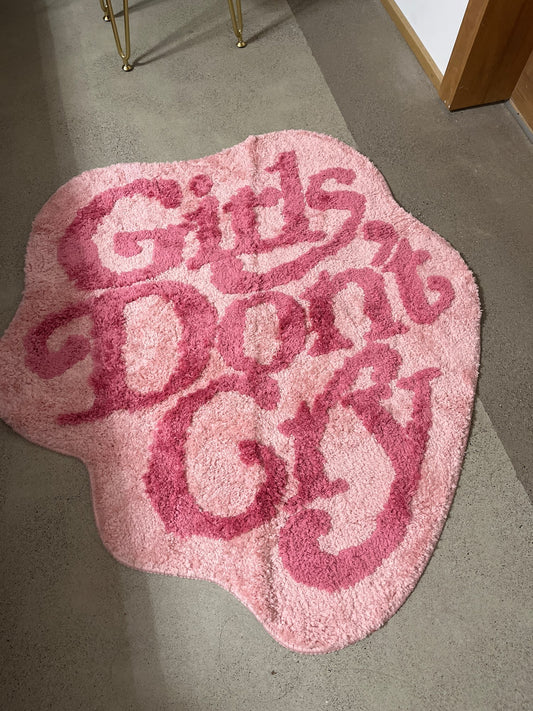 Girls Dont Cry Rug