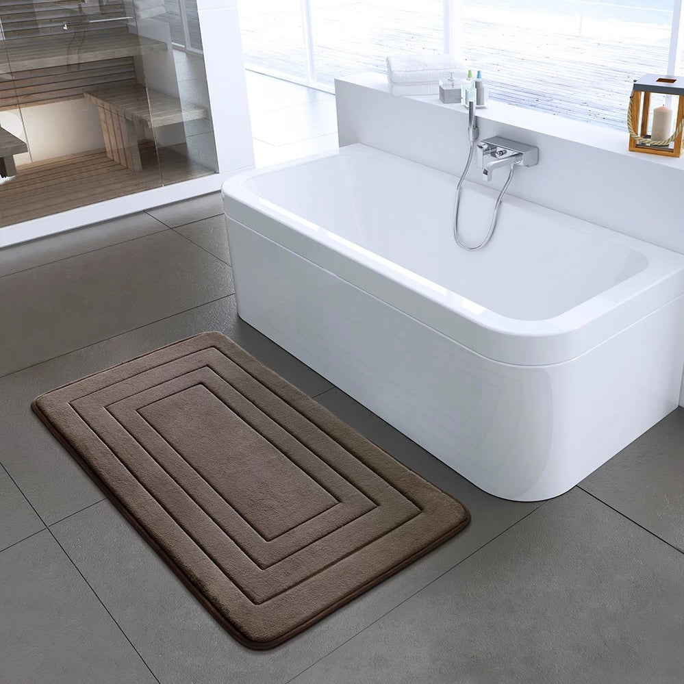 Velvet Bathroom Mats