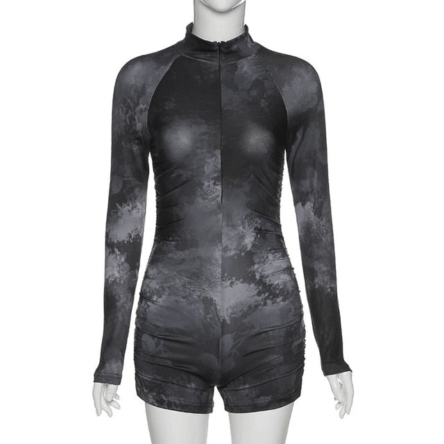 Detactable Tie Dye Romper