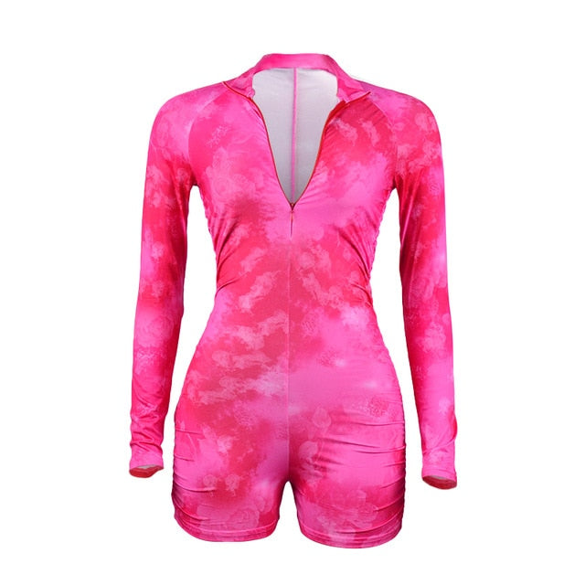 Detactable Tie Dye Romper