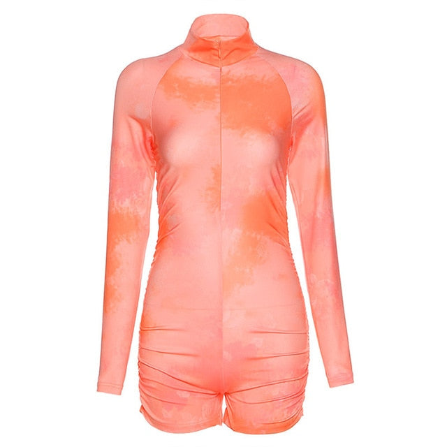 Detactable Tie Dye Romper