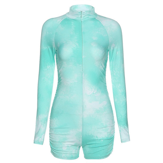 Detactable Tie Dye Romper